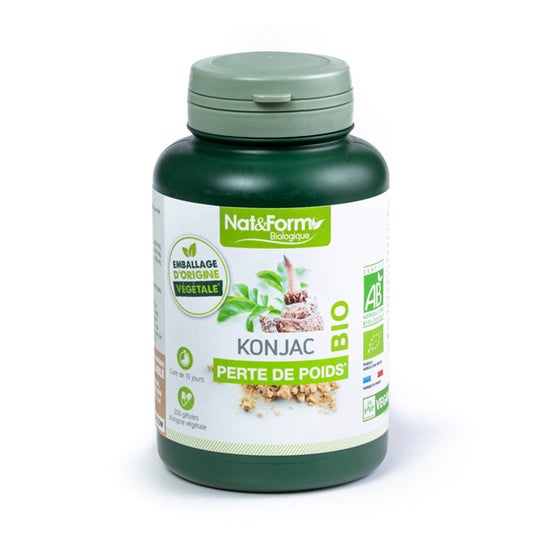 Nat&Form Konjac Bio 200 caps