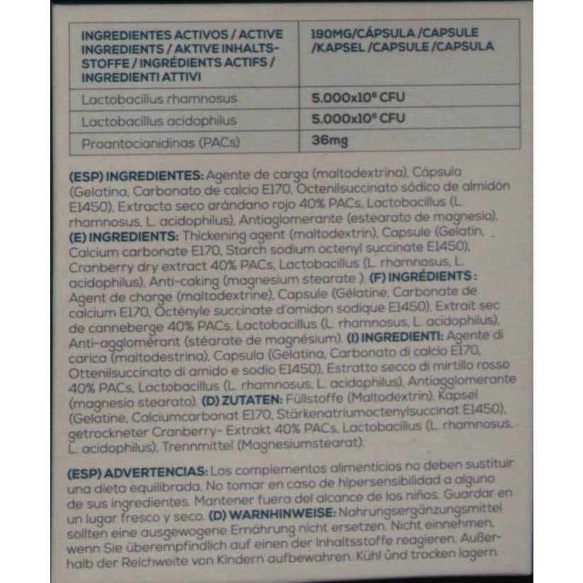 Edda Pharma Duoflora Cranberry Vagin 30caps
