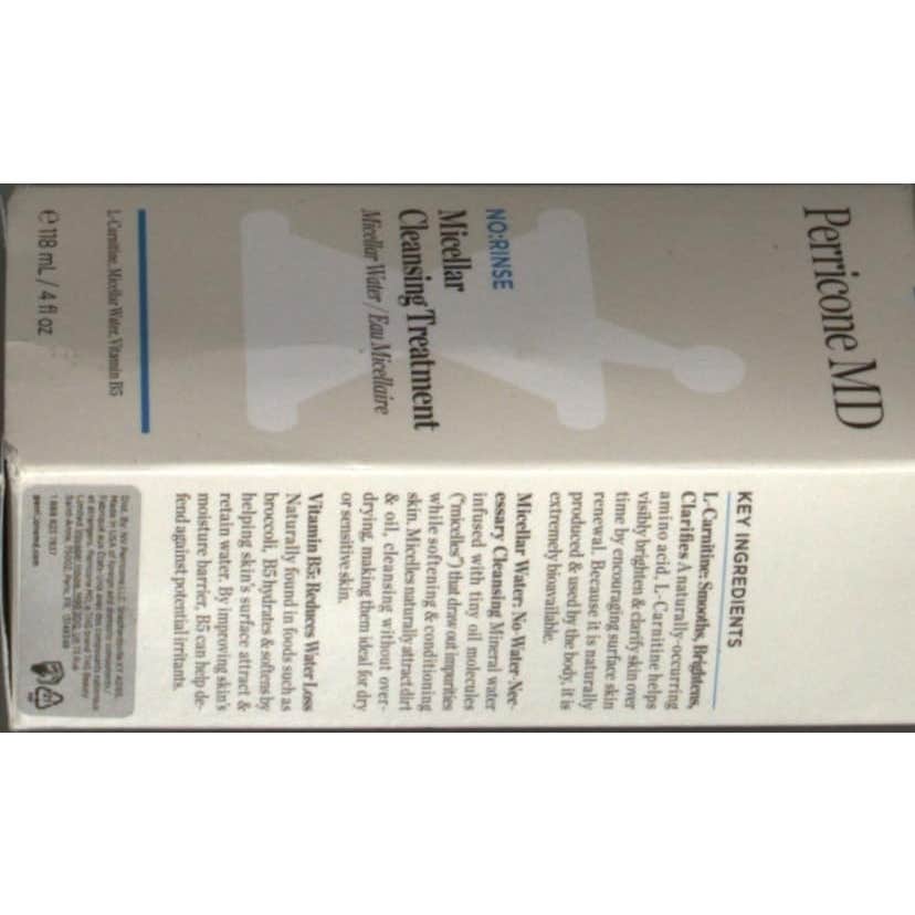 Perricone Md Micellar Cleansing Treatment 118ml