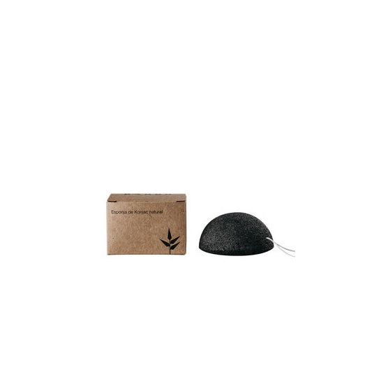 Banbu Konjac Esponja Negro 1 ud