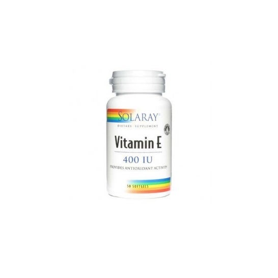 Solaray Vitamina E 50 perlas