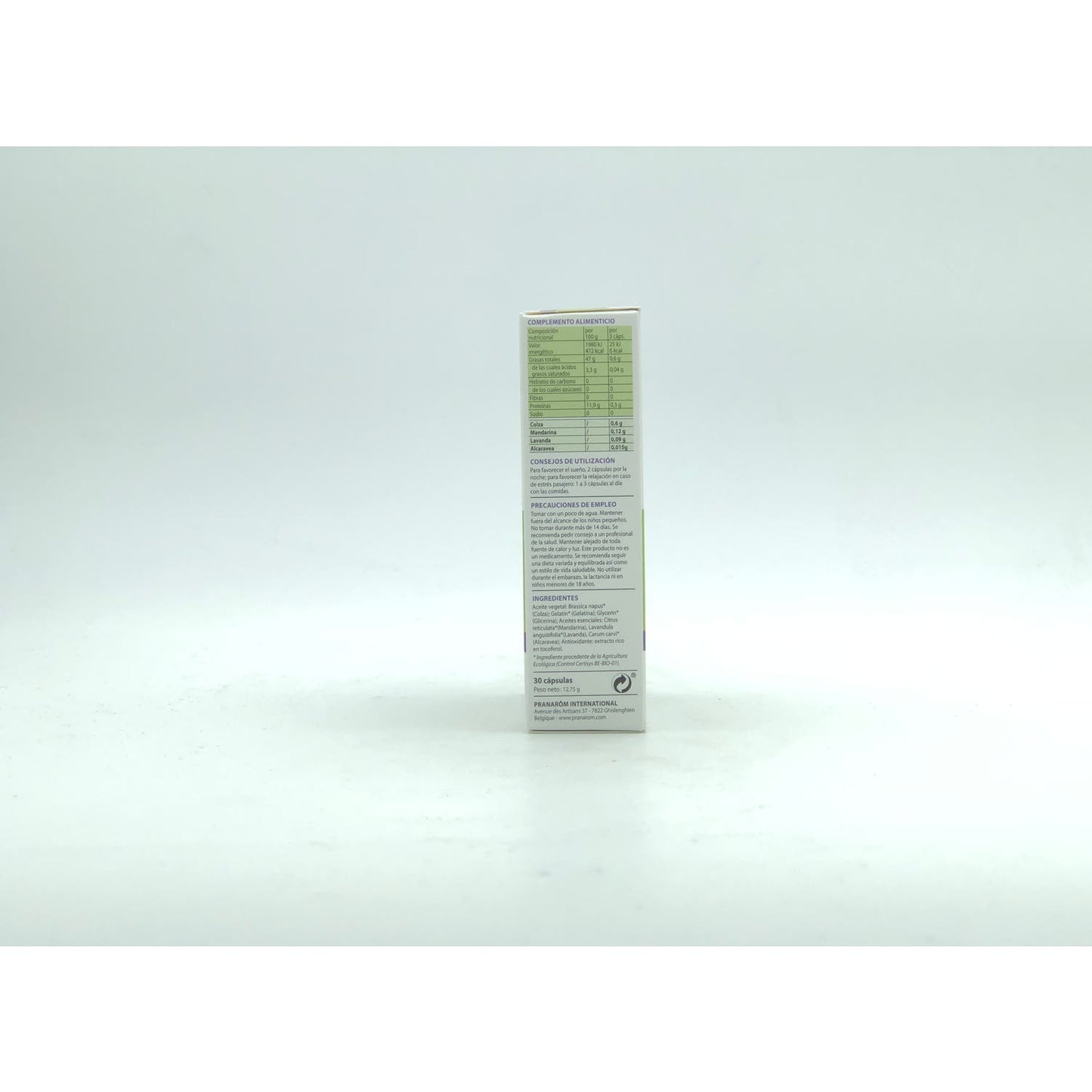 Pranarôm Oleocaps+ 7 Relajación y Sueño BIO 30caps