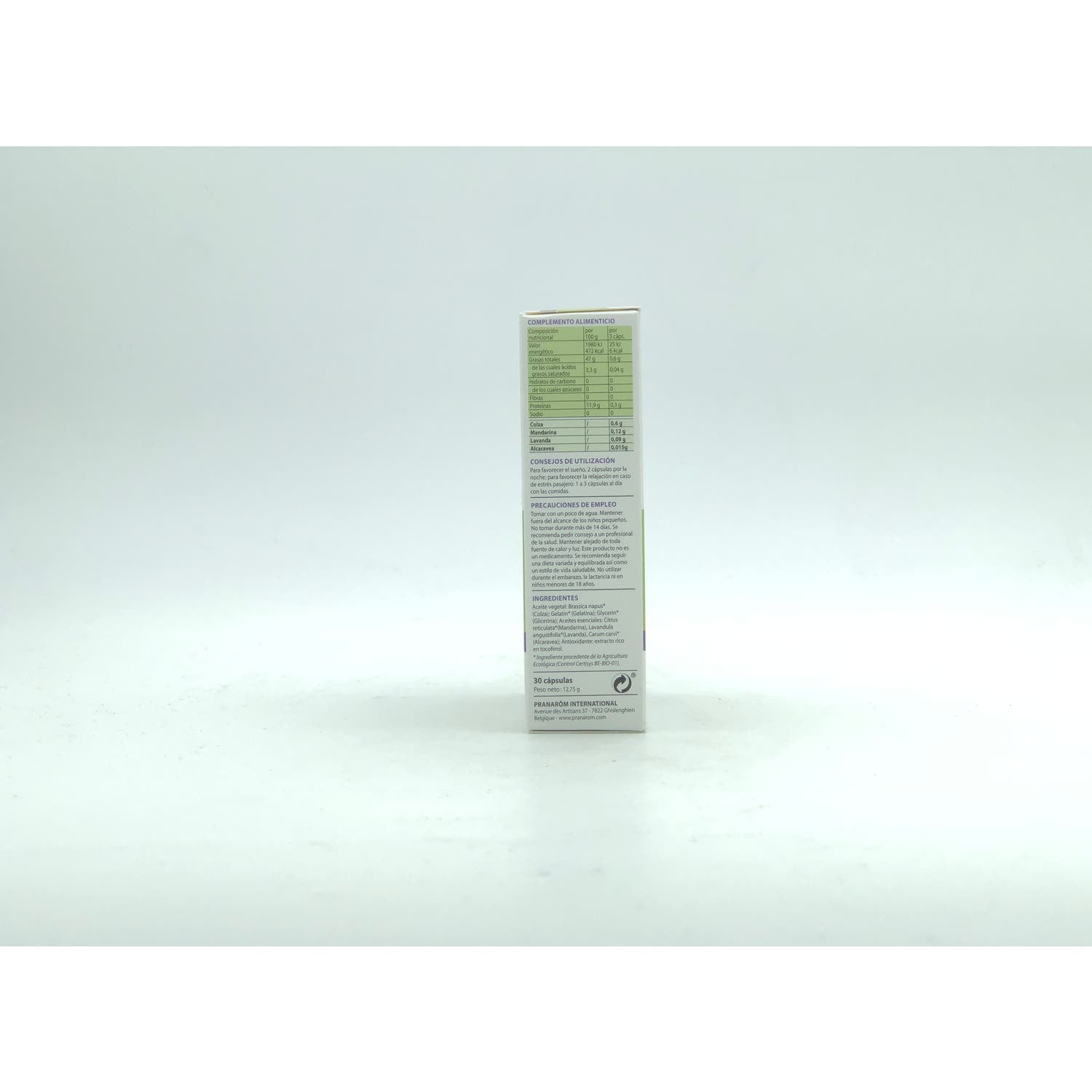 Pranarôm Oleocaps+ 7 Relajación y Sueño BIO 30caps
