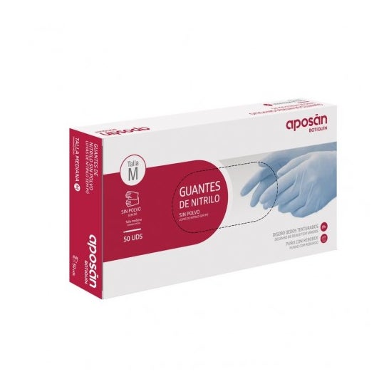 Aposan guantes Nitrilo 50 uds