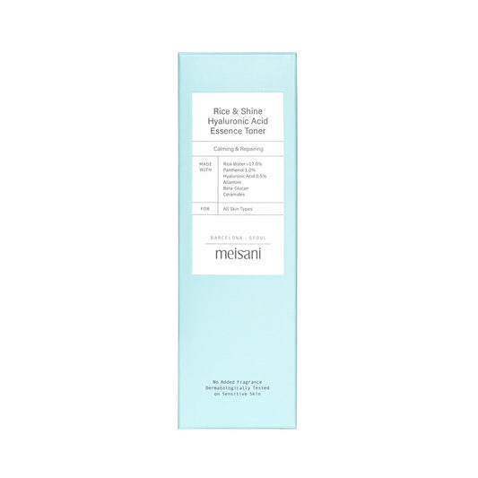 Meisani Rice and Shine Hyaluronic Acid Essence Toner 150ml