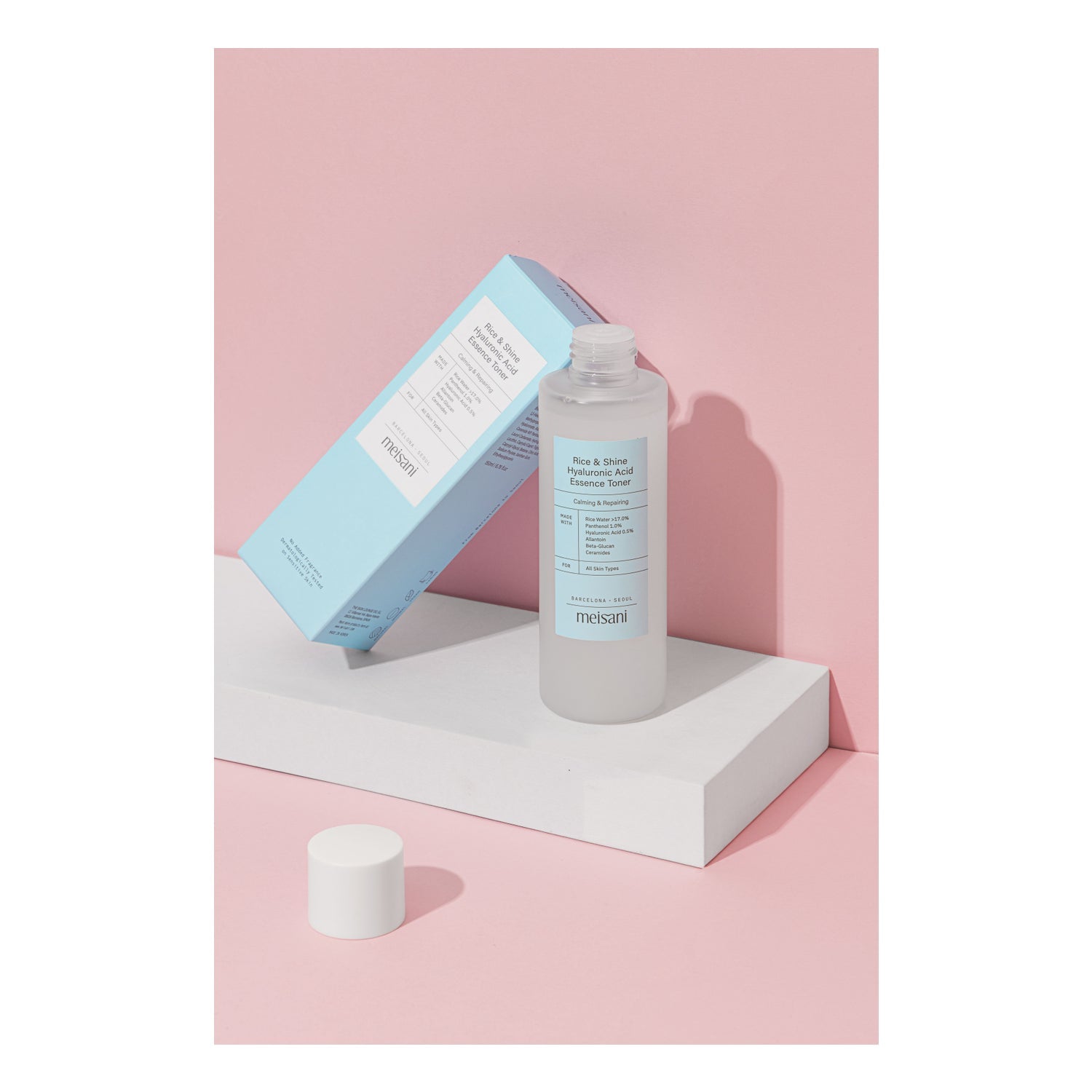Meisani Rice and Shine Hyaluronic Acid Essence Toner 150ml