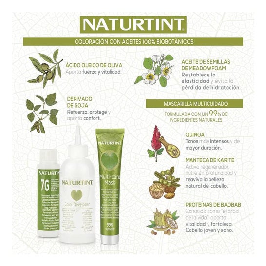 Naturtint Tinte 6N Rubio Oscuro