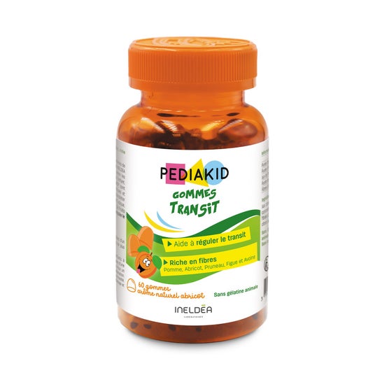 Pediakid Gummies Tránsito Albaricoque 60uds