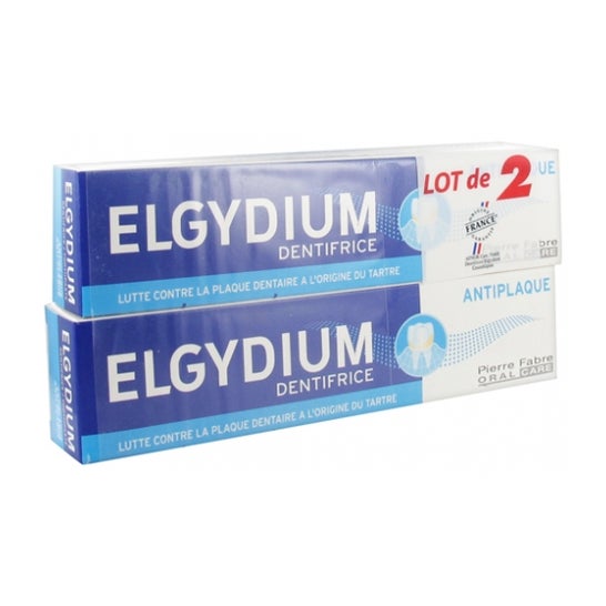 Elgydium Pasta de Dientes Antiplaca 2x75ml