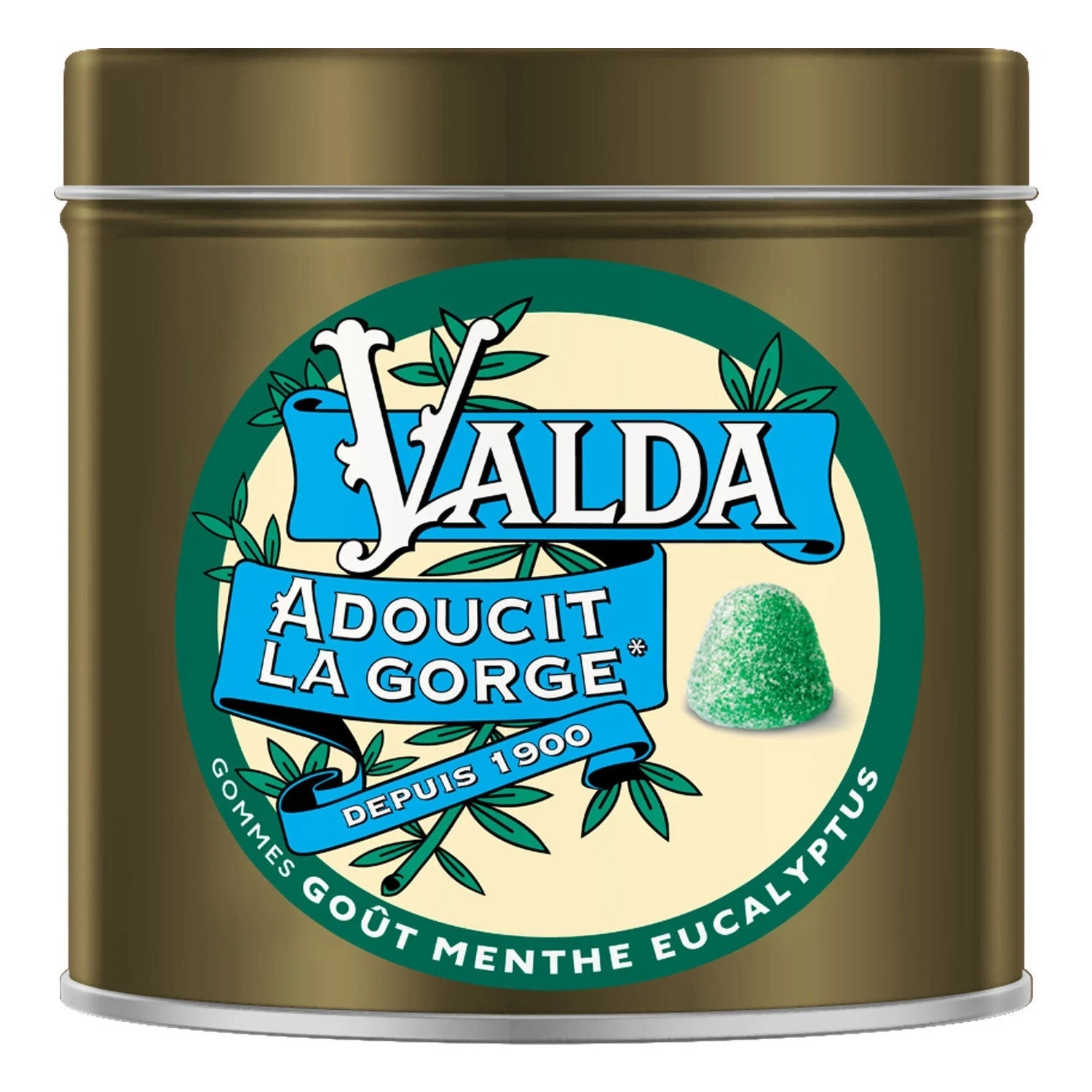 Valda Chicles Menta Eucalipto Bio 140g