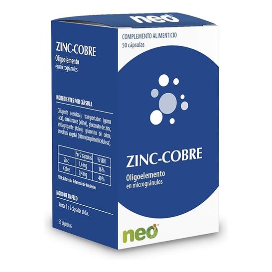 Neo Zinc-cobre 50cáps