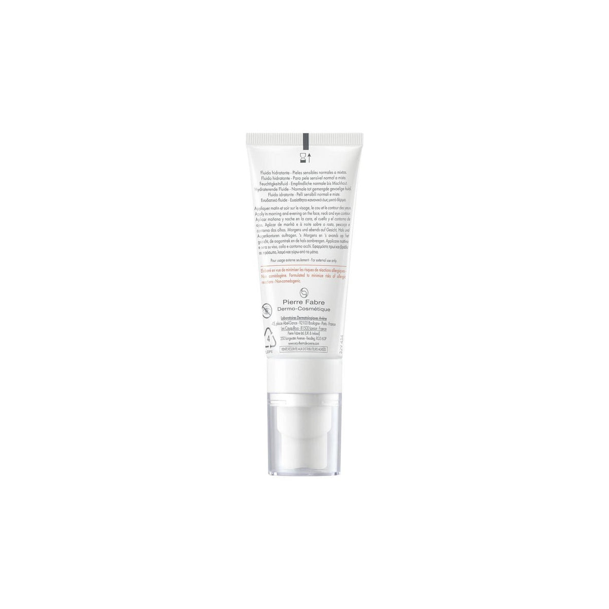 Avène Tolerance Hydra-10 Fluido Hidratante 40ml