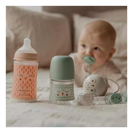 Suavinex Chupete Premium Bonhomia Fisiológico Silicona 6-18m 1 ud
