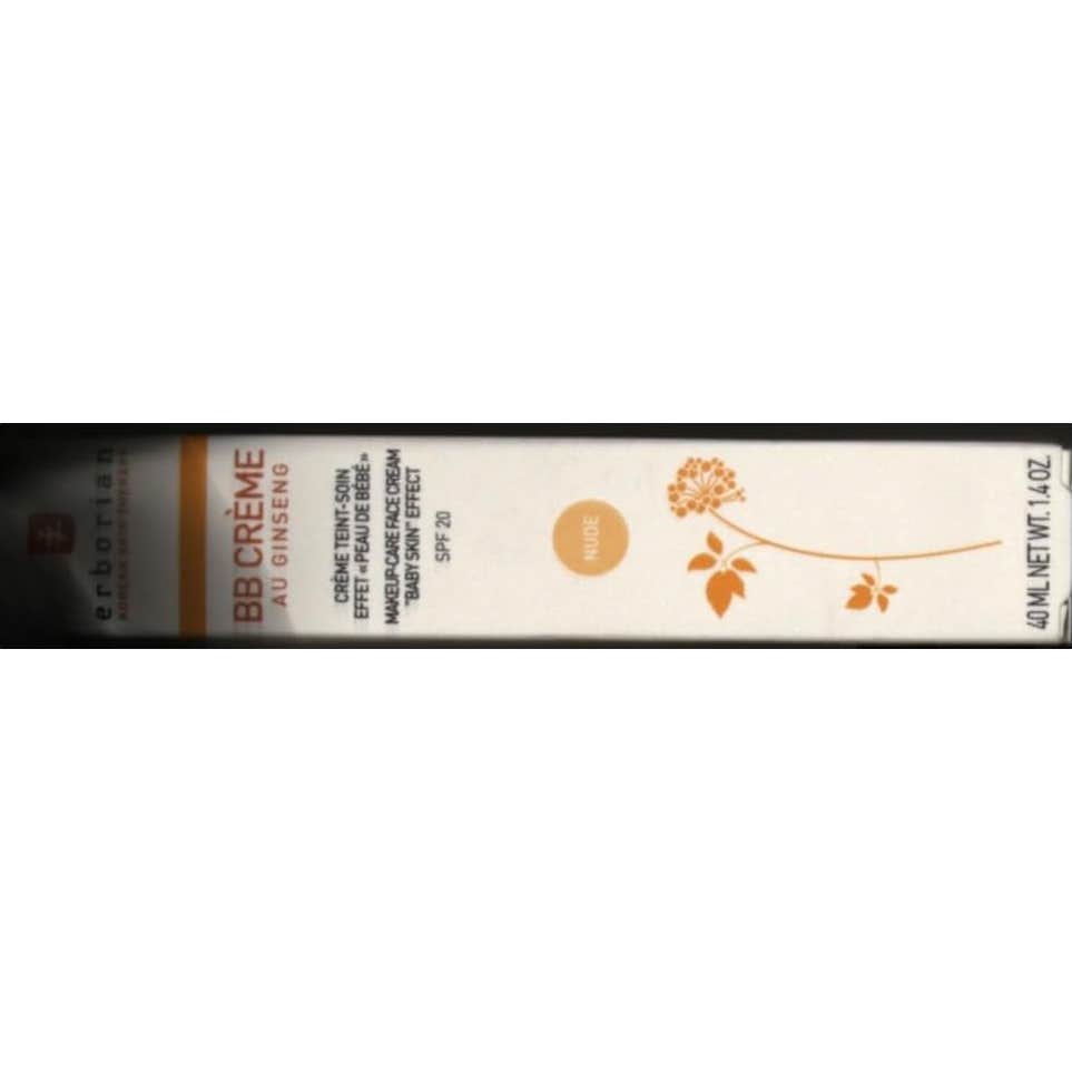 Erborian Finish BB Cream Nude 40ml