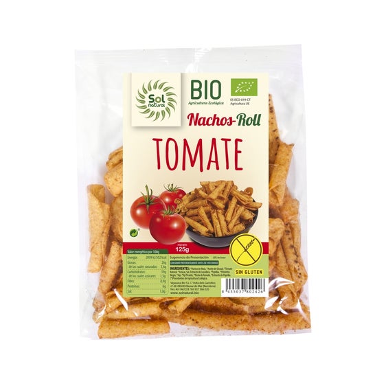 Sol Natural Nachos Roll Tomate 125g