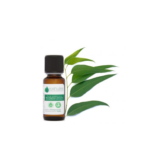 Voshuiles Aceite Esencial de Eucalipto de Limón 10 ml