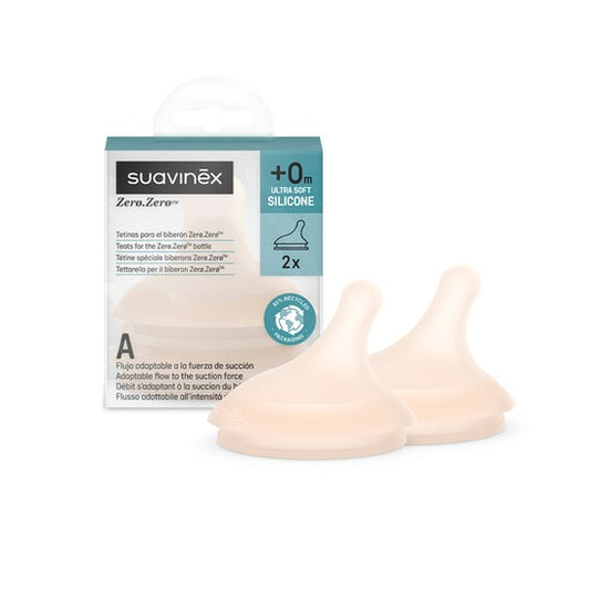 Suavinex Zero Zero Tetina Lactancia Anticólico 0+ S U 2uds
