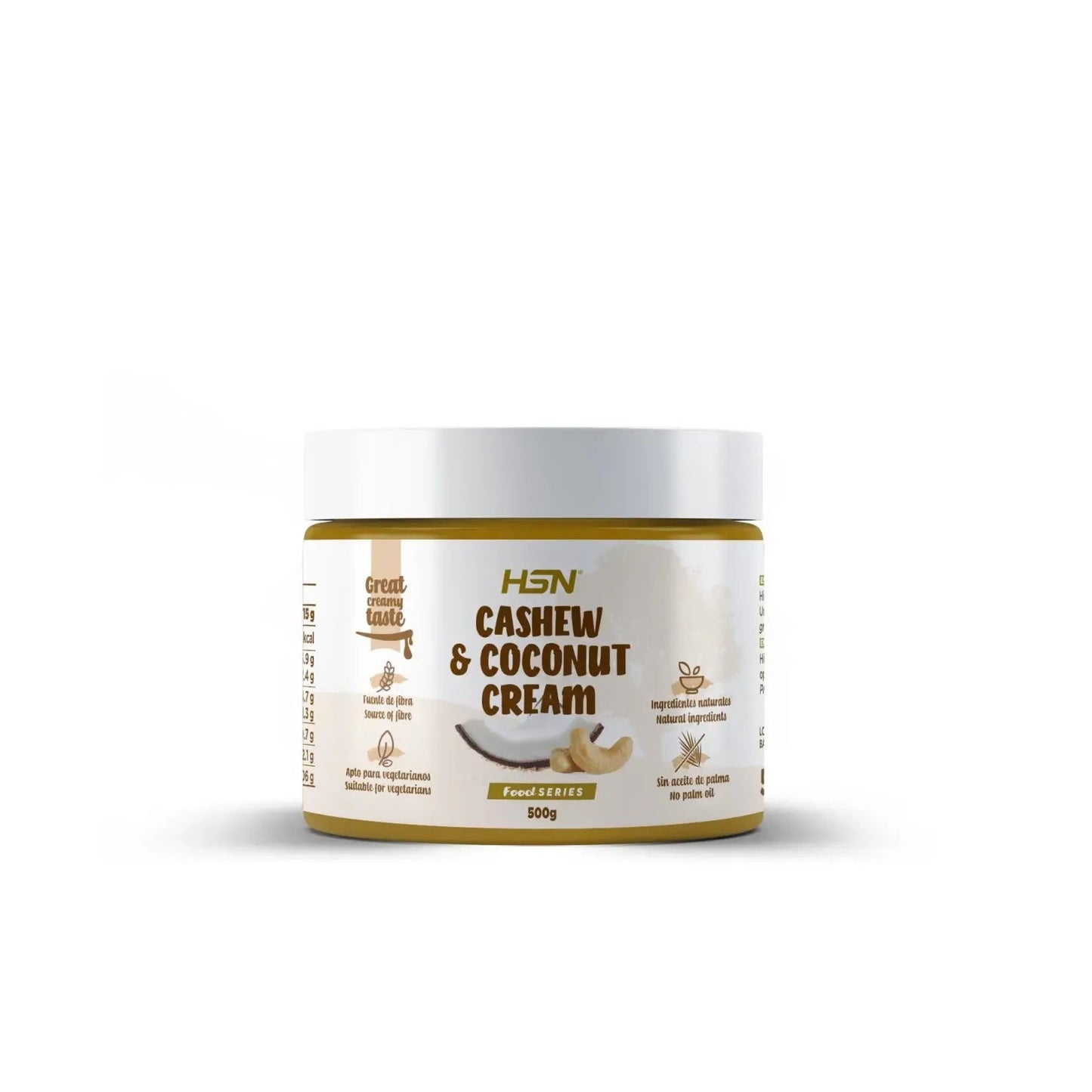 HSN Crema de Anacardo y Coco 500 g