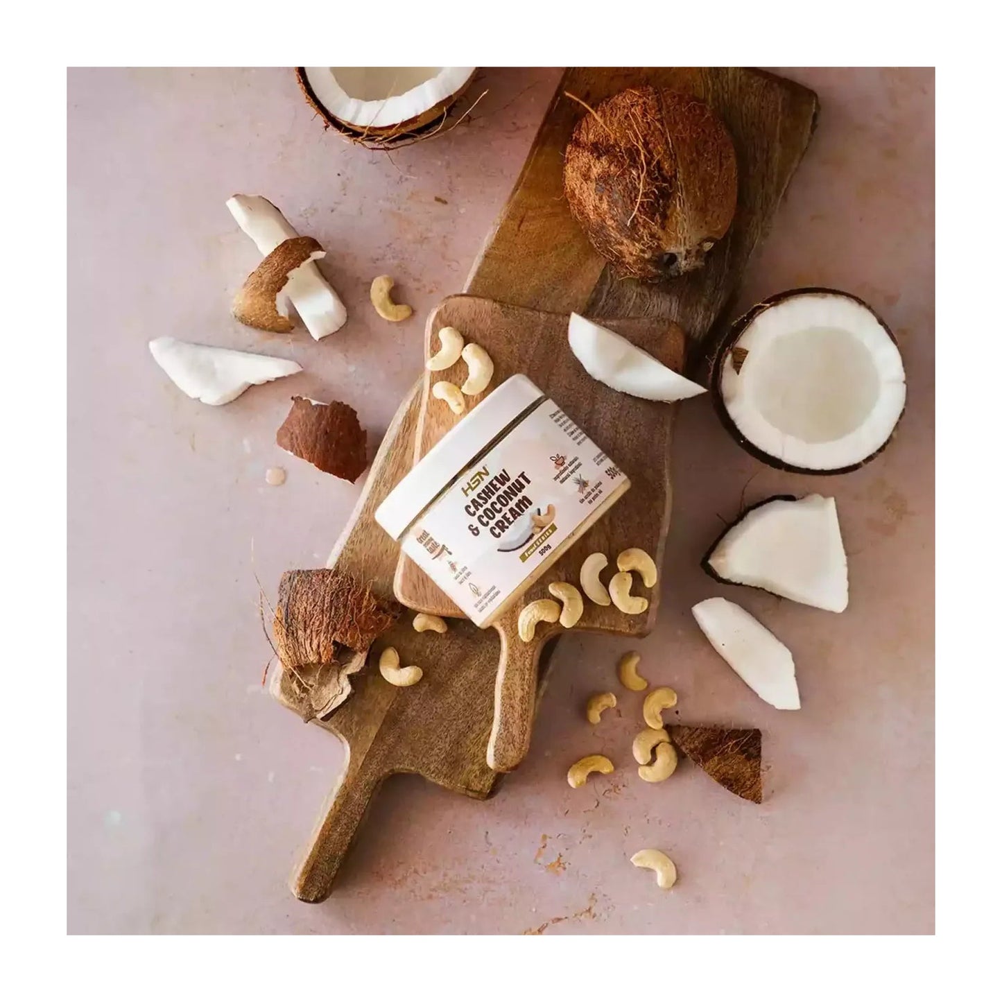 HSN Crema de Anacardo y Coco 500 g