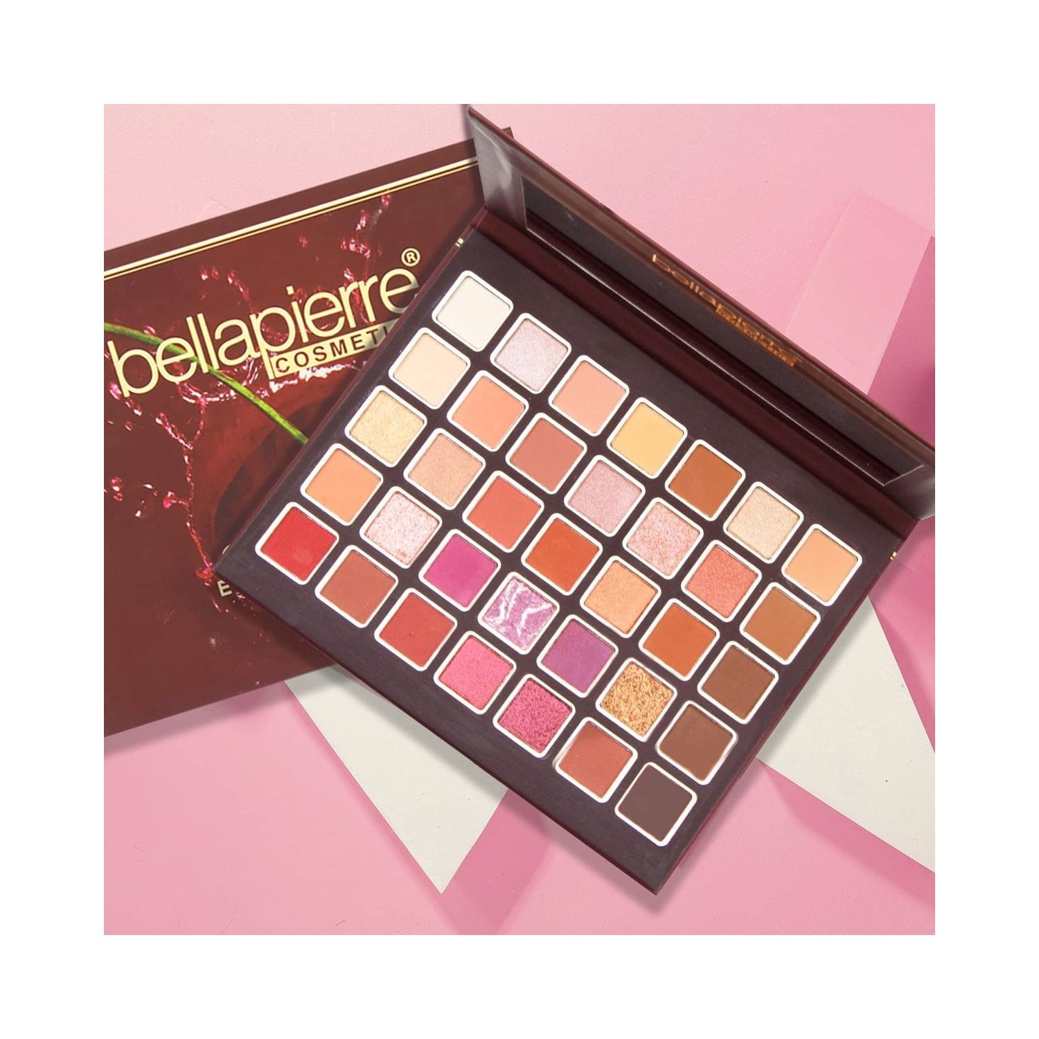 Bellapierre Cosmetics Paleta 35 Sombras Cherry Pop 38g