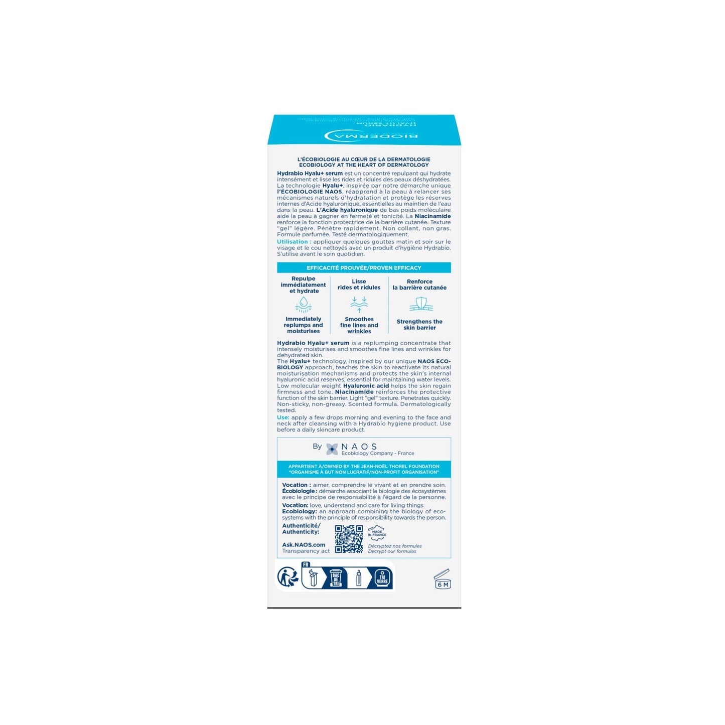 Bioderma Hydrabio Hyalu+ Sérum 30ml