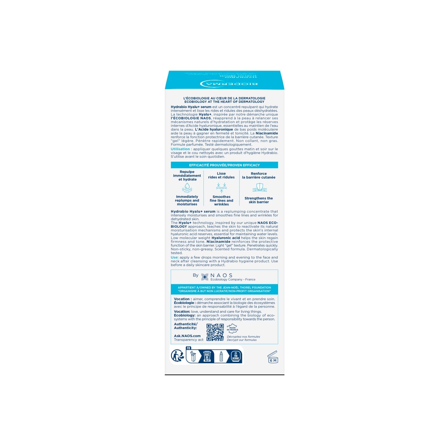 Bioderma Hydrabio Hyalu+ Sérum 30ml