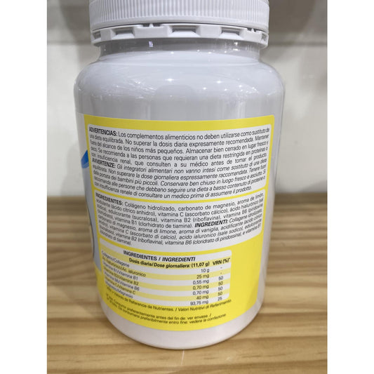 Epaplus Colágeno + Ác. Hialurónico + Magnesio Limón 332g