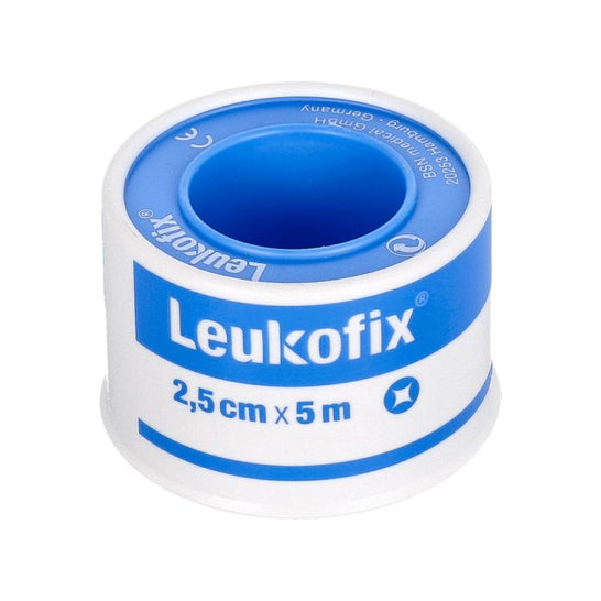 Leukofix esparadrapo hipoalergénico 2,5cmx5m