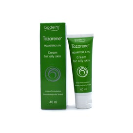 Boderm Tazarene tazaroteno 0,1% 40 ml cuidado técnico para piel grasa con imperfecciones