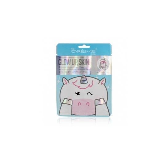The Crème Shop Glow Up, Skin! Mascarilla facial unicornio Iluminadora 25 g