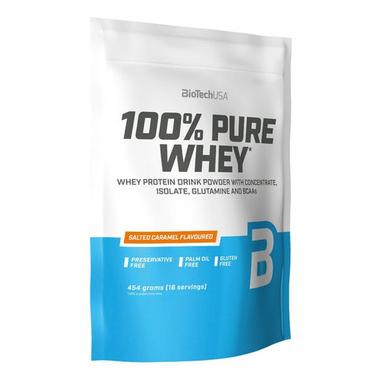 BioTech USA 100% Pure Whey Salted Caramel 454g