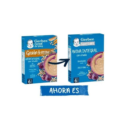 Gerber ExpertCare Avena Integral con Ciruela 250g