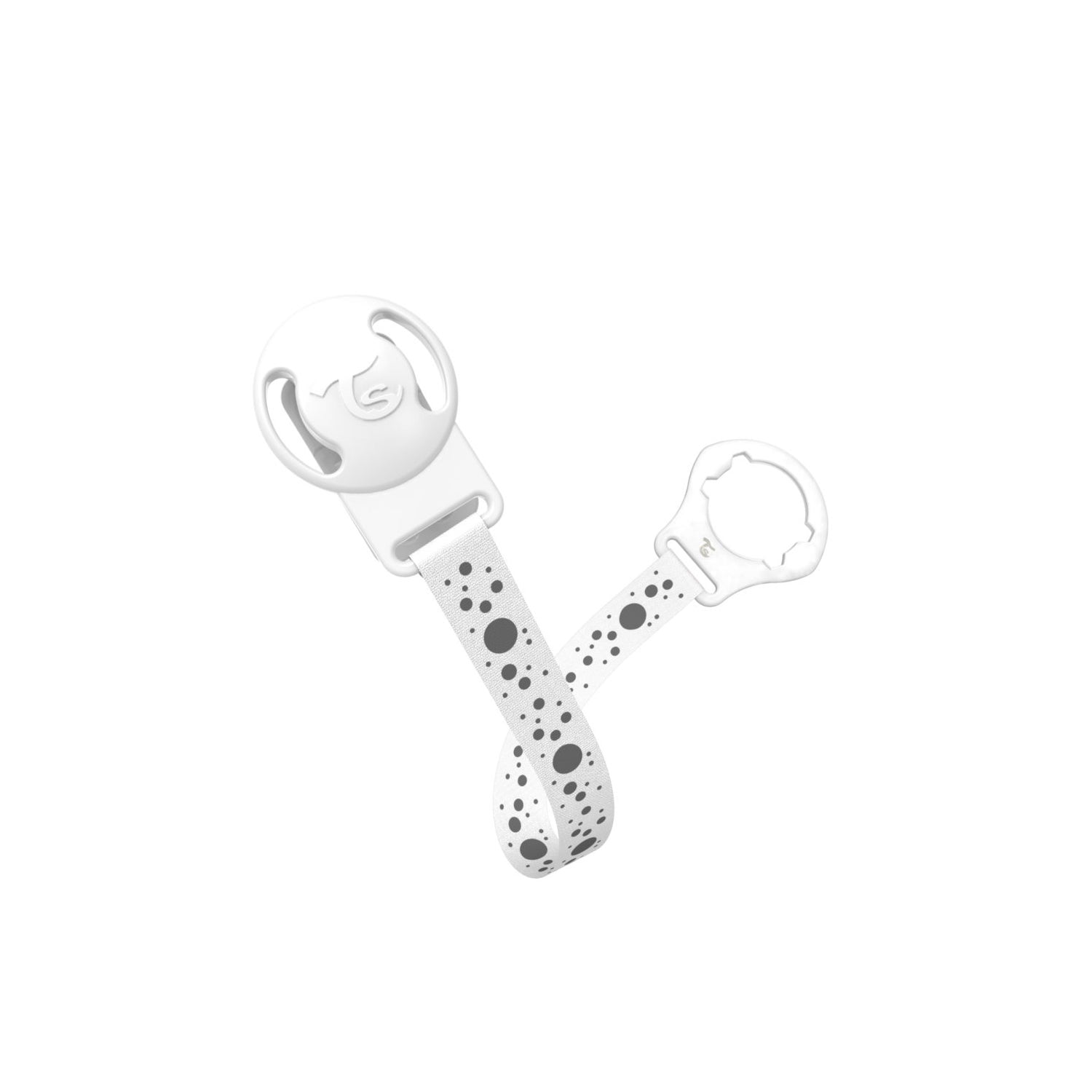 Twistshake Sujeta Chupete Blanco 1ud