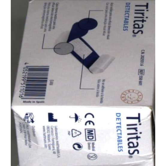 Tiritas Detectables Aposito Adhesivo 19 X 72