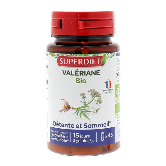 Superdiet Valeriana Bio 45 caps