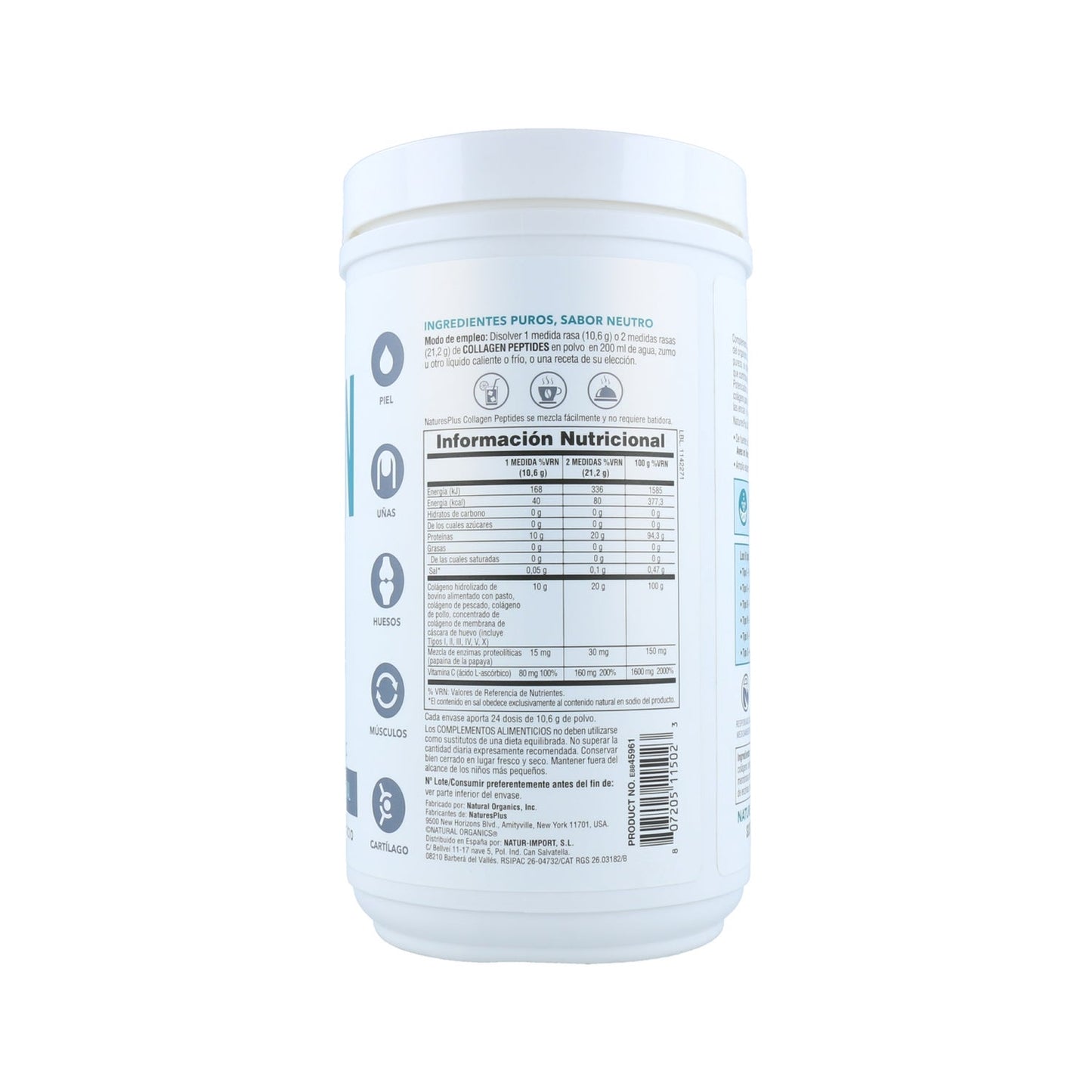NaturesPlus Collagen Peptides 254g