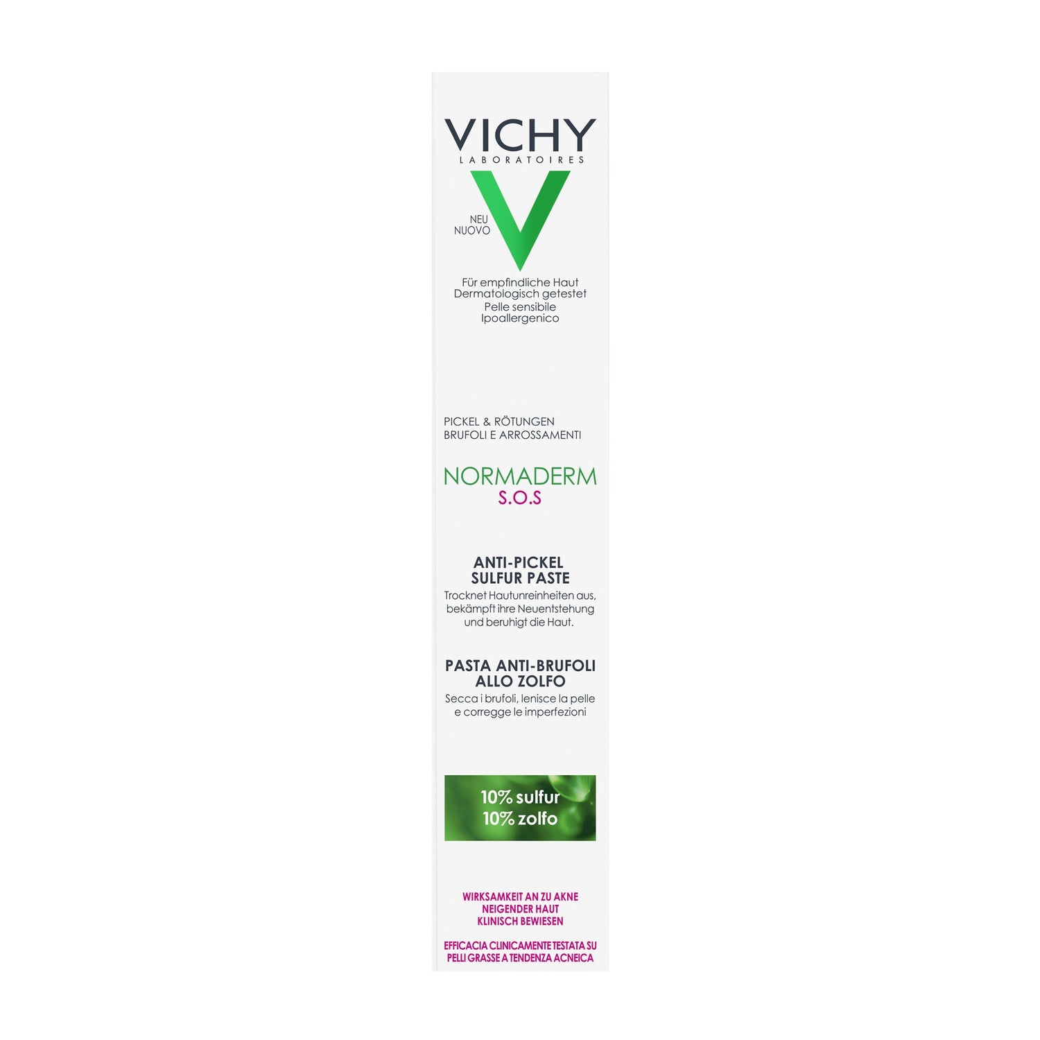 Vichy Normaderm SOS Pasta Anti-Granos con Azufre 20ml