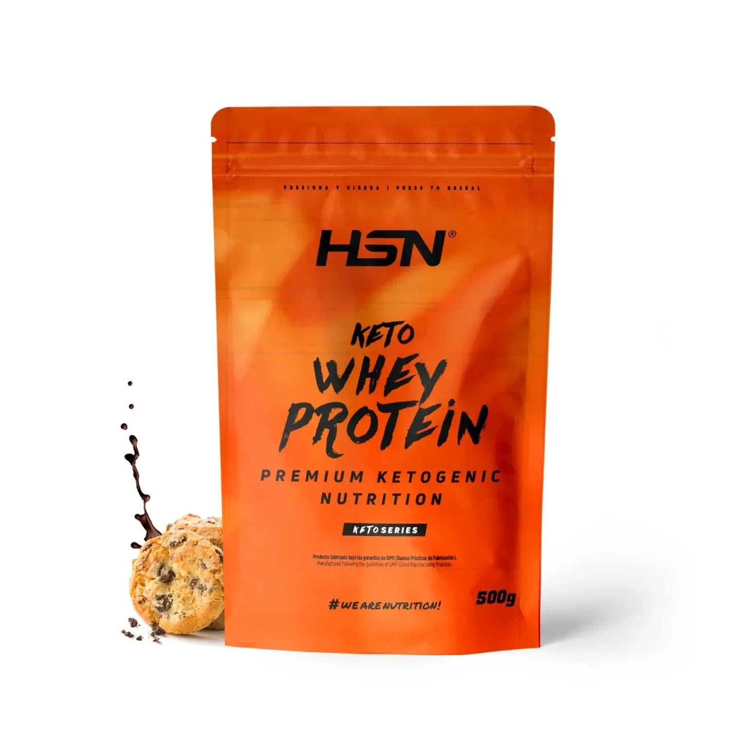 HSN Keto Whey Protein Chocolate y Galletas 500g
