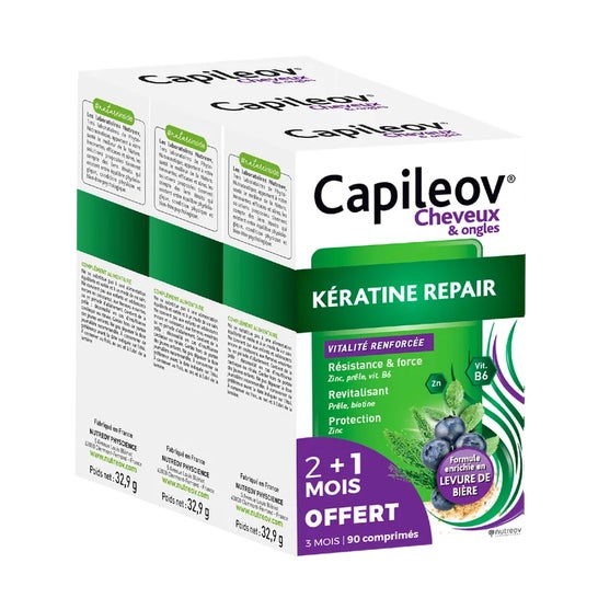Nutreov Capileov Kératine Repair 3x30 Comprimés