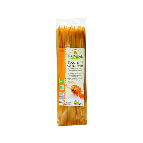 Primeal Espagueti Trigo Quinoa Tomate Bio 500 g