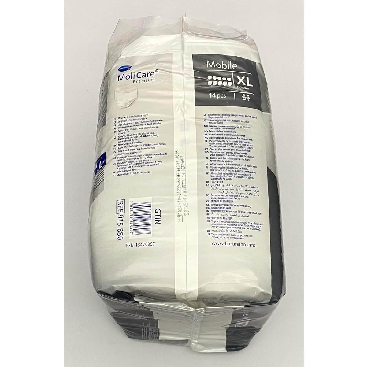 Hartmann Molicare Premium Mobile 10D TallaXL 14uds