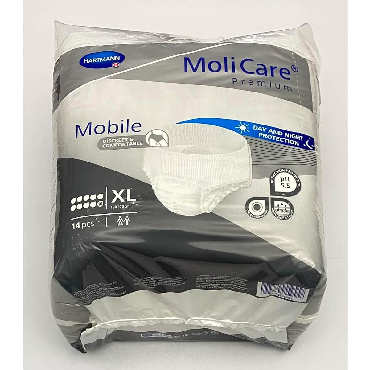 Hartmann Molicare Premium Mobile 10D TallaXL 14uds