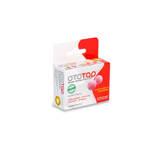 OtoTap Tapones Oídos de Cera Moldeable 6uds