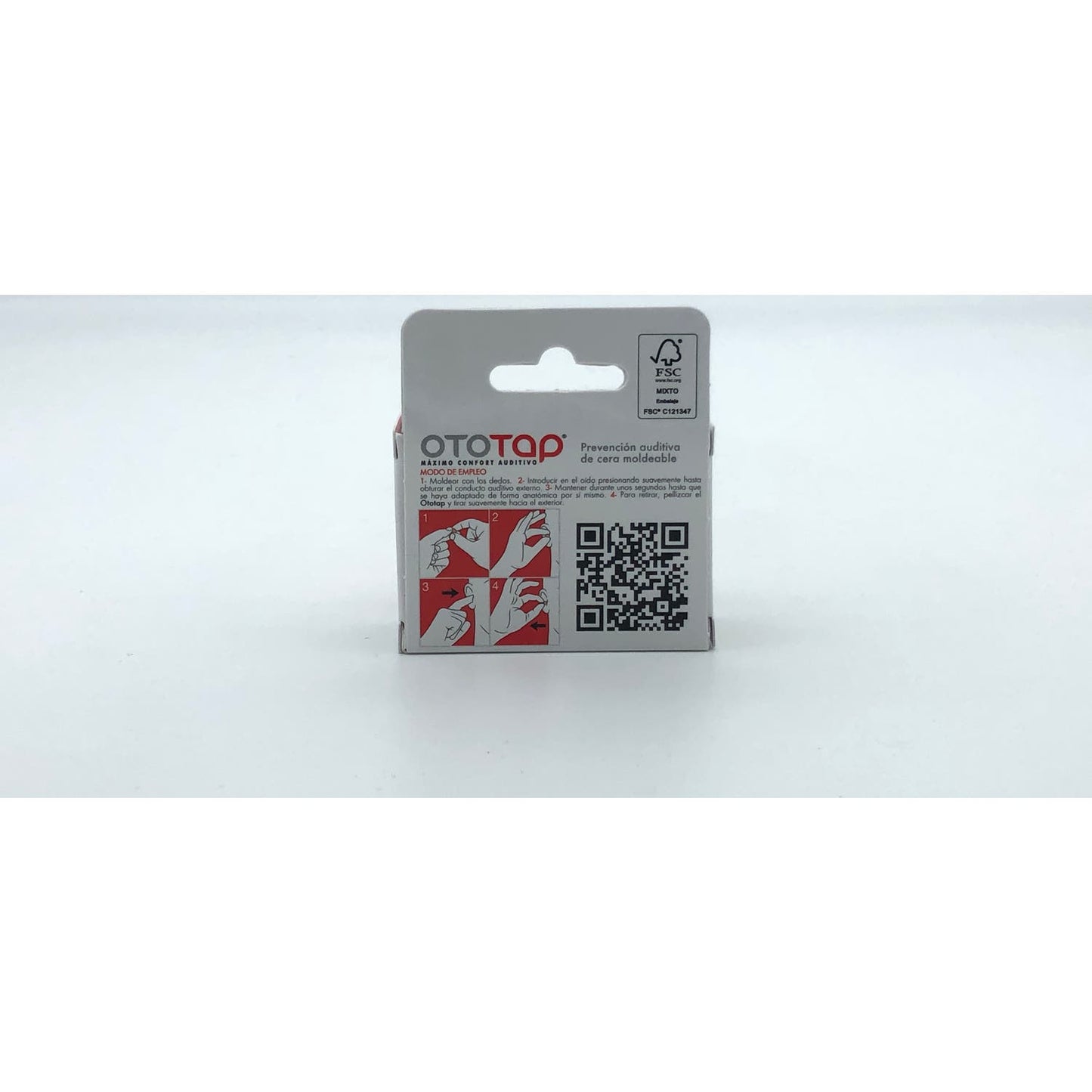 OtoTap Tapones Oídos de Cera Moldeable 6uds