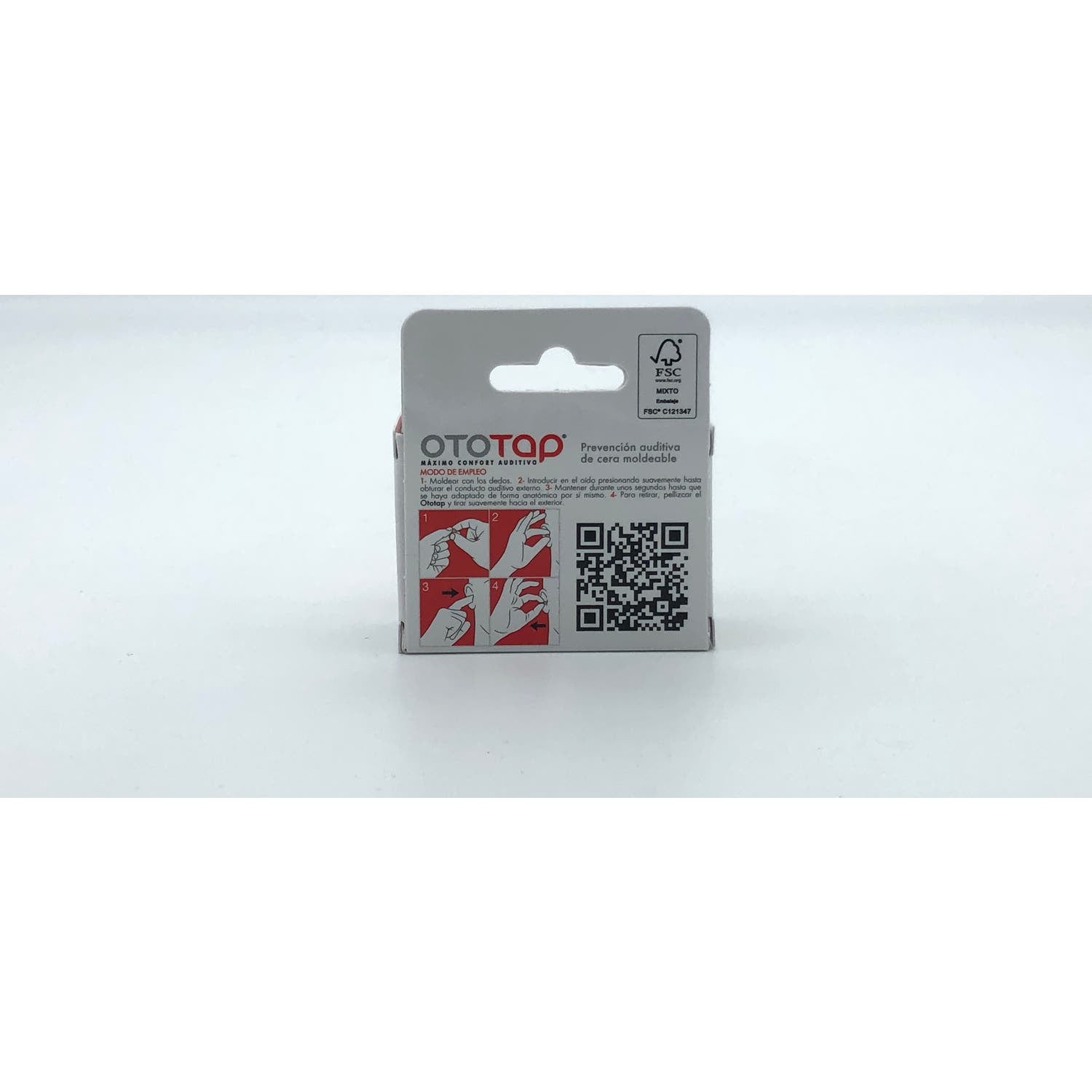 OtoTap Tapones Oídos de Cera Moldeable 6uds