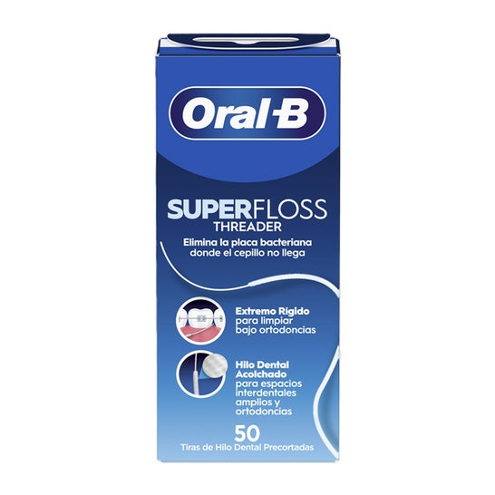 Oral-B Superfloss Seda Dental 50uds