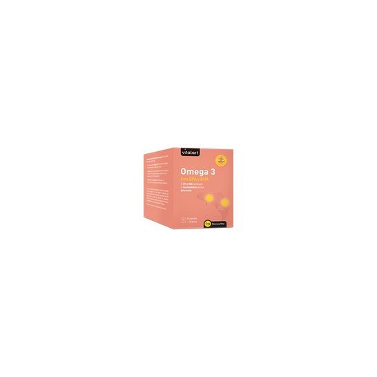 Vitalart Omega 3 con Epa y Dha 30caps + 30 Perlas
