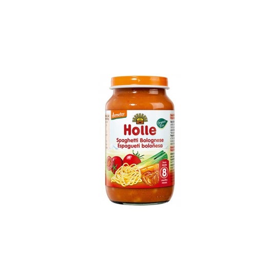 Holle Tarrito Espagueti a la Bolognese +8M 220g