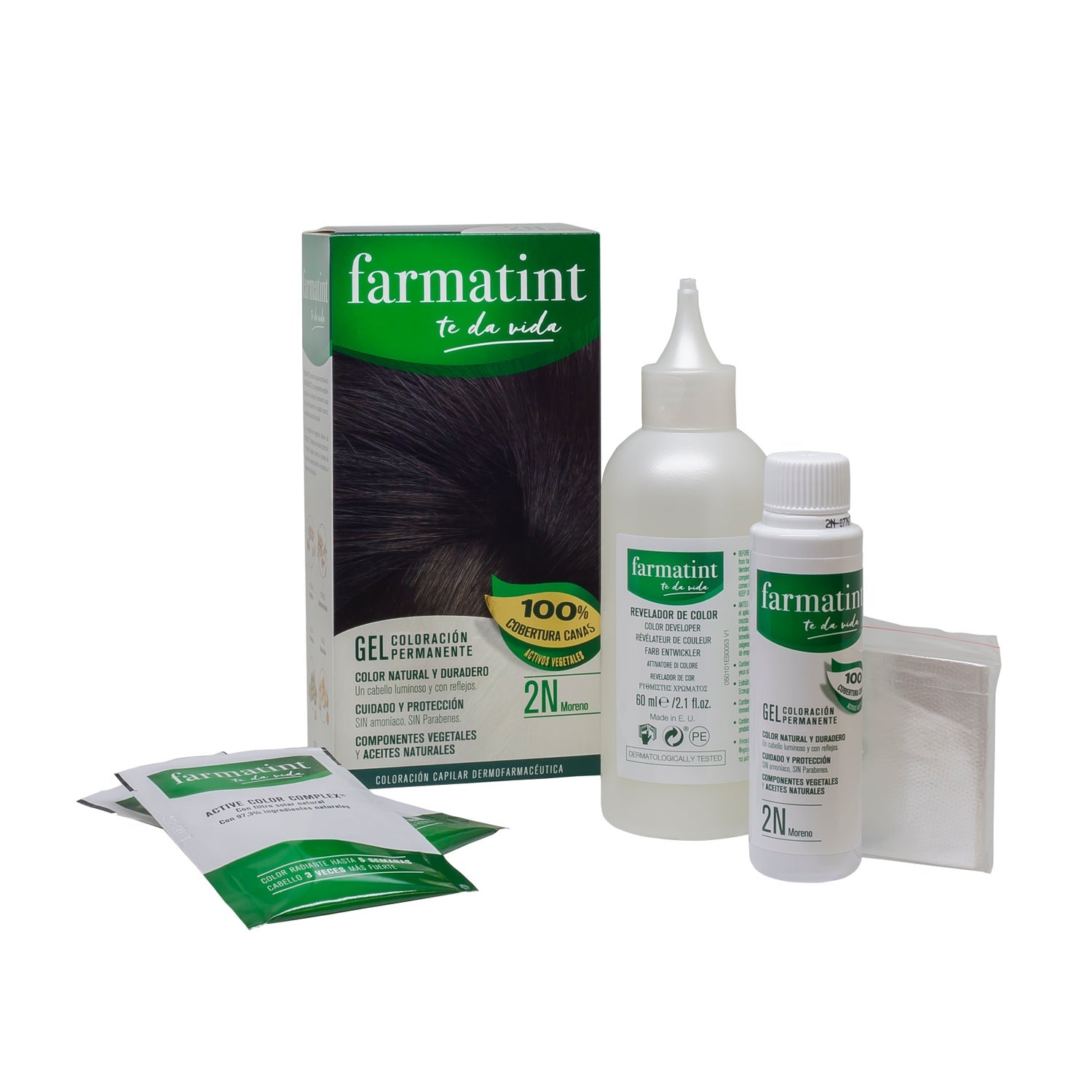 Farmatint Gel 2N Moreno 135ml