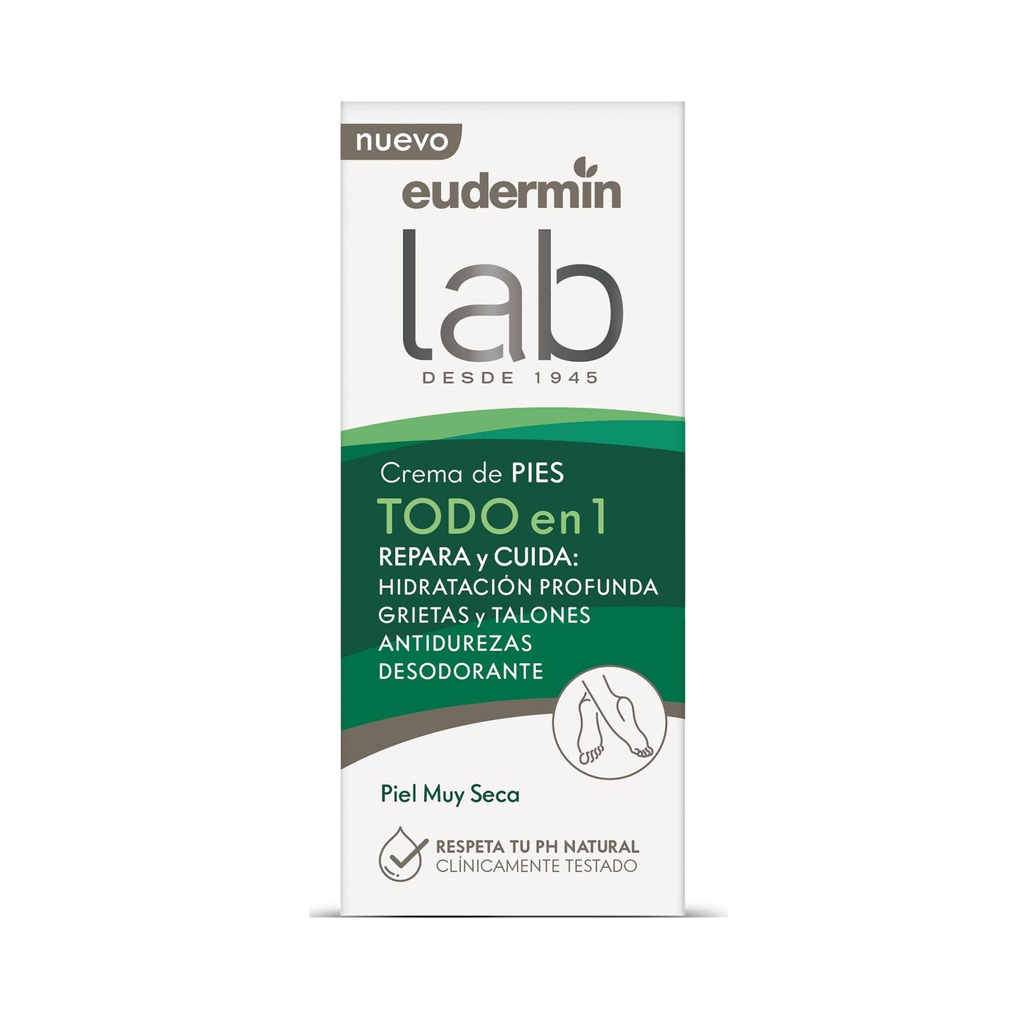 Eudermin Crema De Pies Reparadora 75 Ml